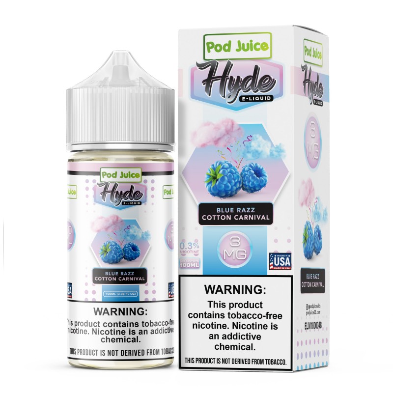 Blue Razz Cotton Carnival 6Mg 100Ml