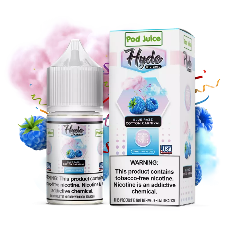Blue Razz Cotton Carnival 55Mg 30Ml
