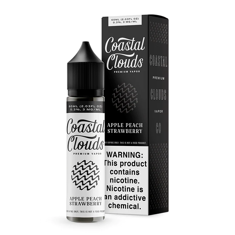 Apple Peach Strawberry 0Mg 60Ml