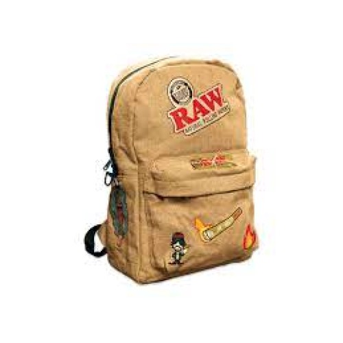 Burlap Backpack – Raw’D Out Edition