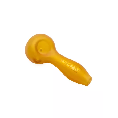 Sandblasted Spoon Amber