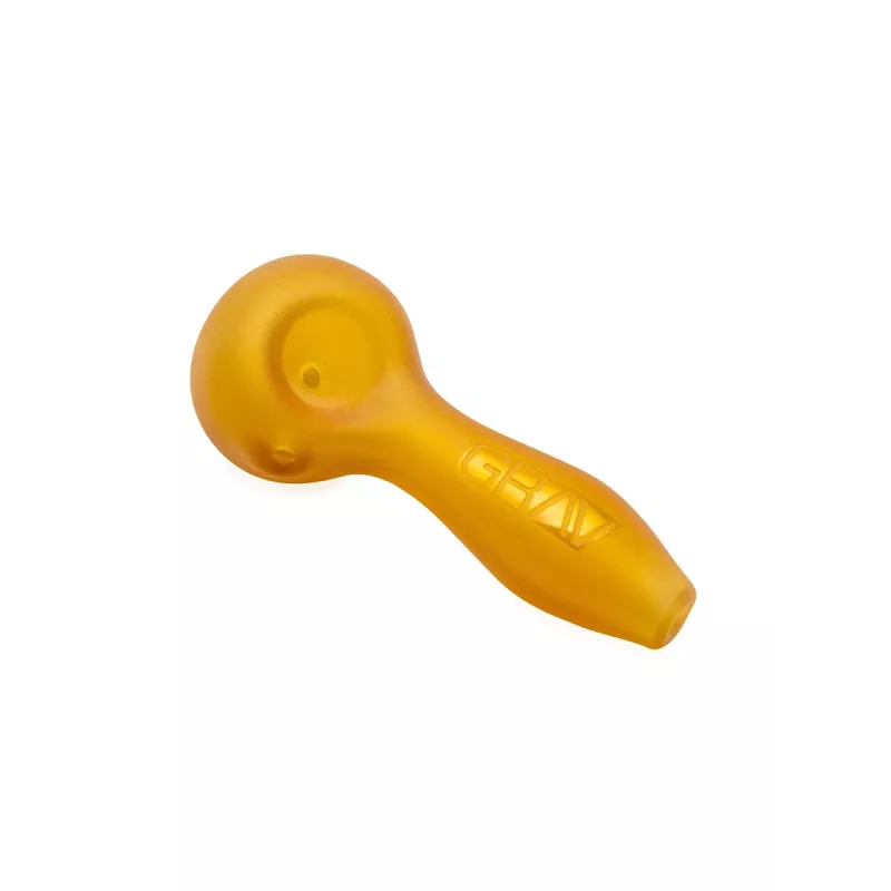 Sandblasted Spoon Amber