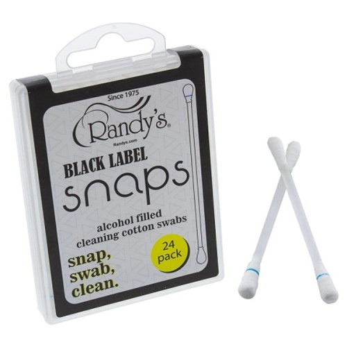 Black Label 12Ct Cotton Swabs