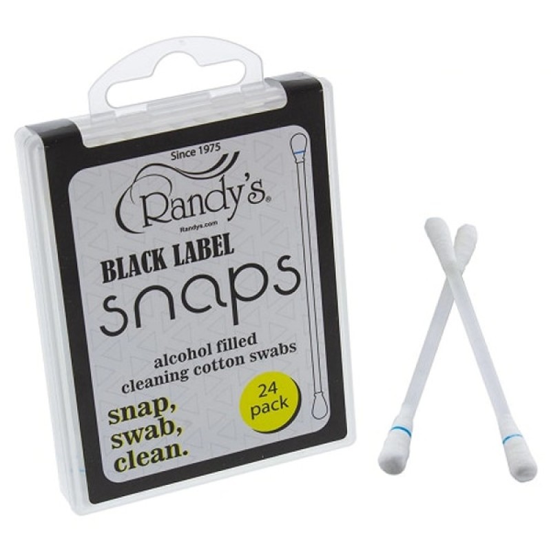 Black Label 12Ct Cotton Swabs