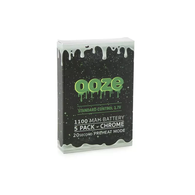 5 Pack 1100 Mah Chrome