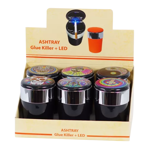 Ashtrays LED 6ct