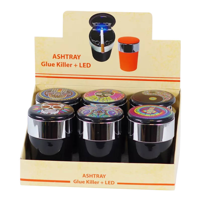 Ashtrays LED 6ct